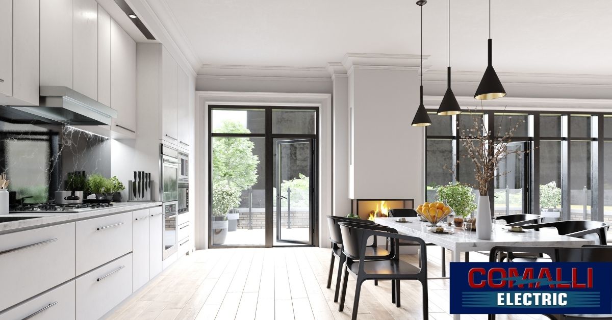 A residential kitchen.